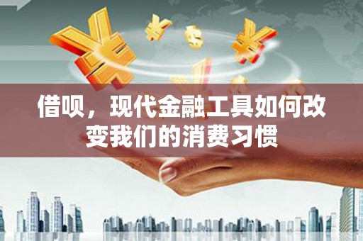 南朗借呗，现代金融工具如何改变我们的消费习惯