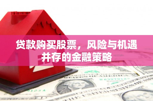 南朗贷款购买股票，风险与机遇并存的金融策略